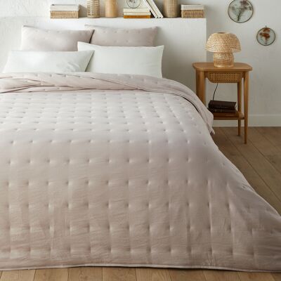 La Redoute Cubrecama acolchado de microfibra lavada, Loja. Talla 180x230 cm. Color La Redoute Cubrecama acolchado de microfibra lavada, Loja. Talla 180x230 cm. Color