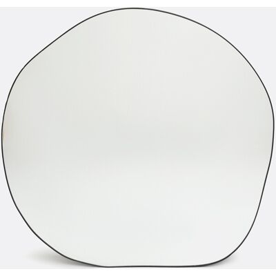 Espejo de Forma Orgánica La Redoute Interieurs - Negro - Espejo Espejo de Forma Orgánica La Redoute Interieurs - Negro - Espejo