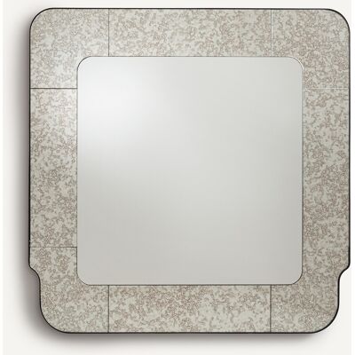 AM.PM Espejo Cuadrado Con Bordes De Cristal Con Acabado Envejecido, Altura 105 Cm, ORIS. Talla talla única. Color AM.PM Espejo Cuadrado Con Bordes De Cristal Con Acabado Envejecido, Altura 105 Cm, ORIS. Talla talla única. Color