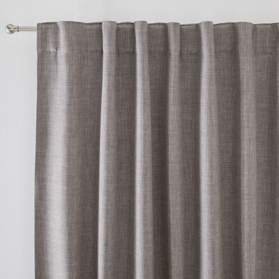 Cortina Exurie Gris de Redoute - Oscurante, Ojales, 180-350cm Cortina Exurie Gris de Redoute - Oscurante, Ojales, 180-350cm