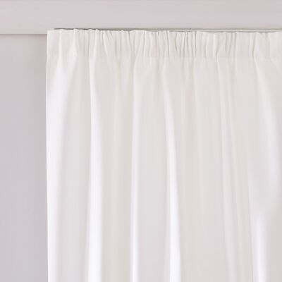Redoute Interieurs Cortina Oscurante Voda - 350 x 140 cm - Blanco Redoute Interieurs Cortina Oscurante Voda - 350 x 140 cm - Blanco