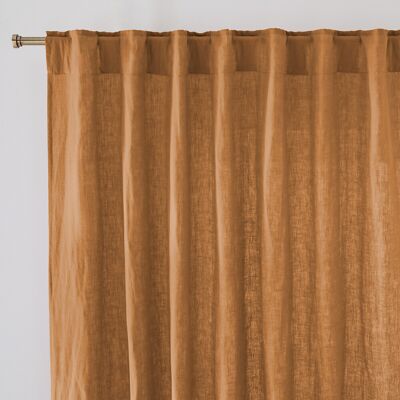 LA REDOUTE INTERIEURS - Cortina de lino Onega - Trabillas ocultas - 180x135cm LA REDOUTE INTERIEURS - Cortina de lino Onega - Trabillas ocultas - 180x135cm