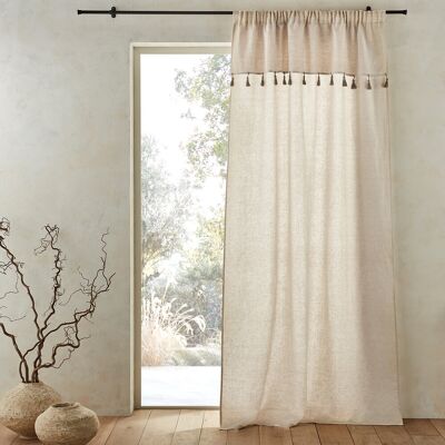 AM.PM - Pimppola - 100% Lino - Beige - Cortina AM.PM - Pimppola - 100% Lino - Beige - Cortina