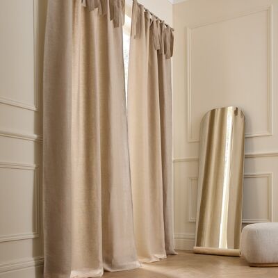 Cortina de lino Am.pm Colin - Forro de algodón - Decoración elegante Cortina de lino Am.pm Colin - Forro de algodón - Decoración elegante