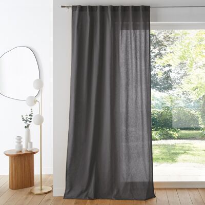 Cortina de algodón La Redoute Interieurs con trabillas ocultas - Colección Scénario Cortina de algodón La Redoute Interieurs con trabillas ocultas - Colección Scénario
