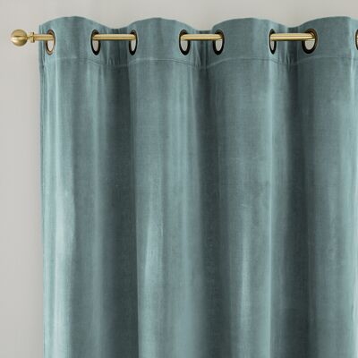 Cortina de terciopelo La Redoute Interieurs con ojales - 180x135 cm Cortina de terciopelo La Redoute Interieurs con ojales - 180x135 cm