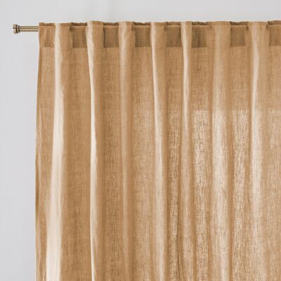 LA REDOUTE INTERIEURS Cortina de lino Onega - Trabillas ocultas - 180x135cm LA REDOUTE INTERIEURS Cortina de lino Onega - Trabillas ocultas - 180x135cm