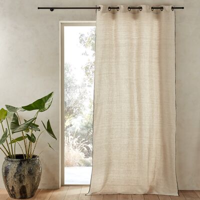 AM.PM - Bombaya - Lino chambray - 140x260 Beige - Cortina AM.PM - Bombaya - Lino chambray - 140x260 Beige - Cortina
