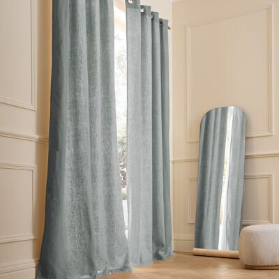 Cortina de lino lavado Private - Ojales - 140x220 cm Cortina de lino lavado Private - Ojales - 140x220 cm