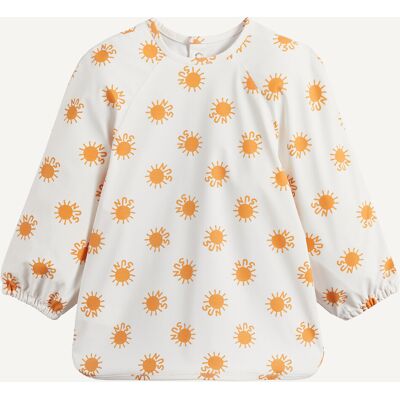 La Redoute COLLECTIONS Babero Delantal De Manga Larga, Capa Protectora, Estampado Con Soles. Talla talla única. Color La Redoute COLLECTIONS Babero Delantal De Manga Larga, Capa Protectora, Estampado Con Soles. Talla talla única. Color