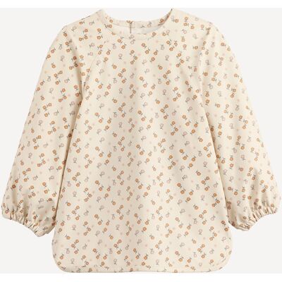 La Redoute COLLECTIONS Babero Tipo Delantal, De Manga Larga, Estampado De Flores. Talla talla única. Color La Redoute COLLECTIONS Babero Tipo Delantal, De Manga Larga, Estampado De Flores. Talla talla única. Color