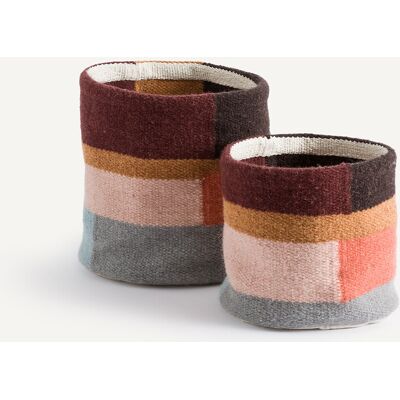 La Redoute INTERIEURS Lote De 2 Cestas Kilim Pequeñas, Kanta. Talla talla única. Color La Redoute INTERIEURS Lote De 2 Cestas Kilim Pequeñas, Kanta. Talla talla única. Color
