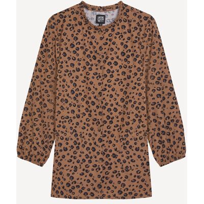 La Redoute Babi escolar con estampado de leopardo. Talla 102 cm (4 años). Color La Redoute Babi escolar con estampado de leopardo. Talla 102 cm (4 años). Color