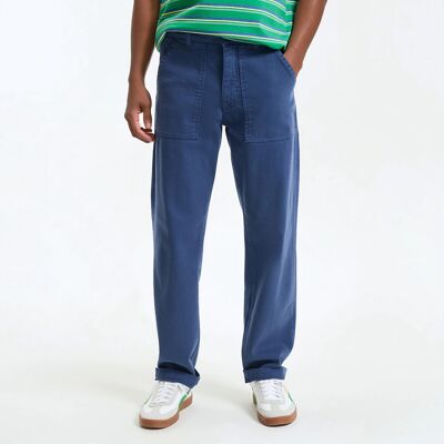 La Redoute Pantalón recto estilo carpintero. Talla 36. Color La Redoute Pantalón recto estilo carpintero. Talla 36. Color