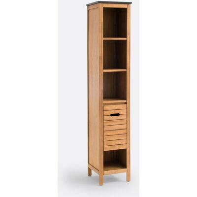 LA REDOUTE INTERIEURS Almacenamiento de Baño Beige - Gabinete de Baño LA REDOUTE INTERIEURS Almacenamiento de Baño Beige - Gabinete de Baño