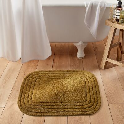 LA REDOUTE INTERIEURS - Romane - Marrón - 50x70 cm - Alfombra de baño LA REDOUTE INTERIEURS - Romane - Marrón - 50x70 cm - Alfombra de baño