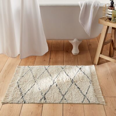 La Redoute Alfombra de baño crudo/negro 1600g/m², Fatouh. Talla 50 x 80 cm. Color La Redoute Alfombra de baño crudo/negro 1600g/m², Fatouh. Talla 50 x 80 cm. Color