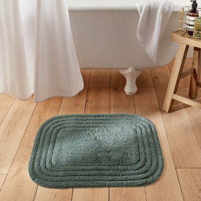 LA REDOUTE INTERIEURS - Romane - Green - 70x120 cm - Alfombra de baño LA REDOUTE INTERIEURS - Romane - Green - 70x120 cm - Alfombra de baño