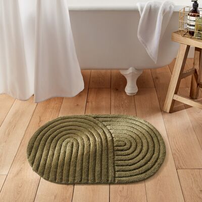 La Redoute Alfombrilla de baño de algodón reciclado, Simeas. Talla 50 x 80 cm. Color La Redoute Alfombrilla de baño de algodón reciclado, Simeas. Talla 50 x 80 cm. Color