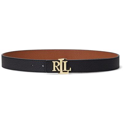 LAUREN RALPH LAUREN Cinturón ancho reversible logotipo. Color LAUREN RALPH LAUREN Cinturón ancho reversible logotipo. Color