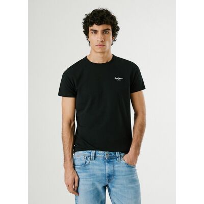 Pepe Jeans Camiseta de cuello redondo stretch Original Basic. Color Pepe Jeans Camiseta de cuello redondo stretch Original Basic. Color
