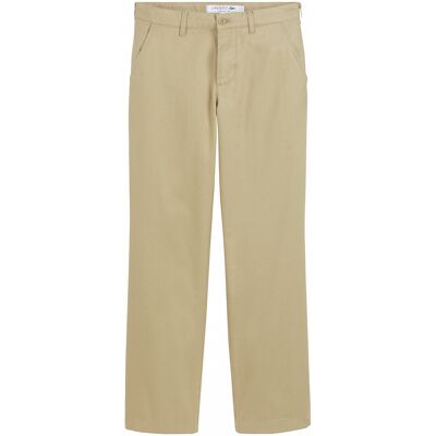 Lacoste Pantalón chino straight fit en twill de algodón. Color Lacoste Pantalón chino straight fit en twill de algodón. Color