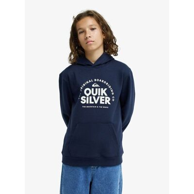 Quiksilver Sudadera con capucha, motivo delante. Color Quiksilver Sudadera con capucha, motivo delante. Color