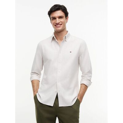 Tommy Hilfiger Camisa Oxford de corte estándar. Color Tommy Hilfiger Camisa Oxford de corte estándar. Color