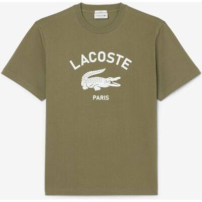 Camiseta classic fit estampado Lacoste Paris. Color Camiseta classic fit estampado Lacoste Paris. Color