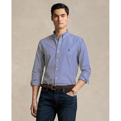 POLO RALPH LAUREN Camisa de rayas entallada de popelón elástico. Color POLO RALPH LAUREN Camisa de rayas entallada de popelón elástico. Color