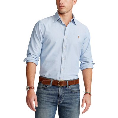 POLO RALPH LAUREN Camisa Oxford Custom Fit. Color POLO RALPH LAUREN Camisa Oxford Custom Fit. Color