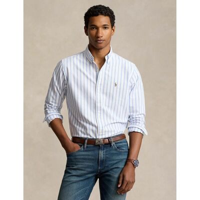 POLO RALPH LAUREN Camisa Oxford de rayas Slim Fit. Color POLO RALPH LAUREN Camisa Oxford de rayas Slim Fit. Color