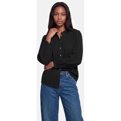 La Redoute Camisa oversize con cuello mao, Signature LISE. Talla XXL. Color La Redoute Camisa oversize con cuello mao, Signature LISE. Talla XXL. Color