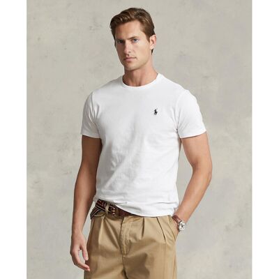 POLO RALPH LAUREN Camiseta slim-fit de punto con cuello redondo. Color POLO RALPH LAUREN Camiseta slim-fit de punto con cuello redondo. Color