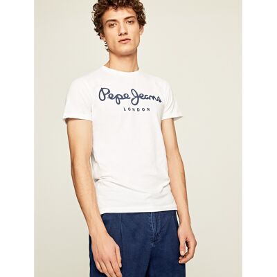 Pepe Jeans Camiseta cuello redondo Original Stretch. Color Pepe Jeans Camiseta cuello redondo Original Stretch. Color