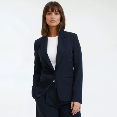 La Redoute Chaqueta blazer, corte entallado. Talla 46. Color La Redoute Chaqueta blazer, corte entallado. Talla 46. Color