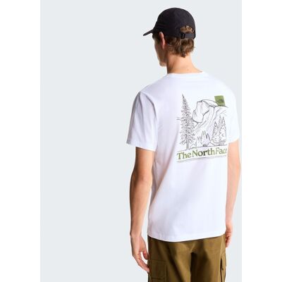 The North Face Camiseta de manga corta con estampado en la espalda. Color The North Face Camiseta de manga corta con estampado en la espalda. Color