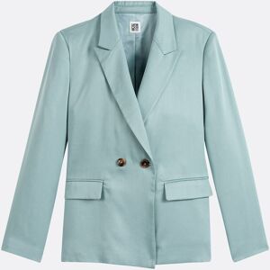 La Redoute Chaqueta cruzada de lyocell, corte amplio. Talla 34. Color La Redoute Chaqueta cruzada de lyocell, corte amplio. Talla 34. Color