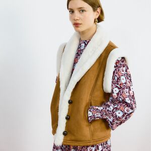 La Redoute Chaleco con cierre de botones, invierno. Talla L. Color La Redoute Chaleco con cierre de botones, invierno. Talla L. Color