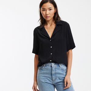 La Redoute Blusa de cuello solapa y mangas al codo. Talla 34. Color La Redoute Blusa de cuello solapa y mangas al codo. Talla 34. Color