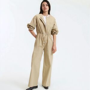 La Redoute Mono de manga larga y pernera ancha, estilo worker. Talla 44. Color La Redoute Mono de manga larga y pernera ancha, estilo worker. Talla 44. Color