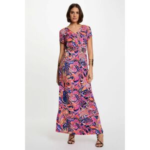 MORGAN Vestido largo recto estampado cachemire. Color MORGAN Vestido largo recto estampado cachemire. Color