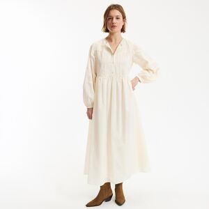 La Redoute Vestido evasé, largo, mangas largas. Talla XS. Color La Redoute Vestido evasé, largo, mangas largas. Talla XS. Color