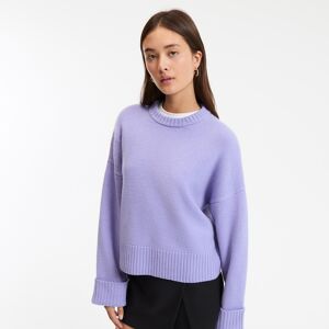 La Redoute Jersey de lana, cuello redondo, punto grande. Talla L. Color La Redoute Jersey de lana, cuello redondo, punto grande. Talla L. Color