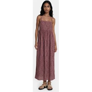 La Redoute Maxivestido con estampado de cachemira y tirantes finos. Talla 42. Color La Redoute Maxivestido con estampado de cachemira y tirantes finos. Talla 42. Color