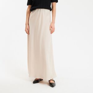 La Redoute Falda larga satinada. Talla 34. Color La Redoute Falda larga satinada. Talla 34. Color