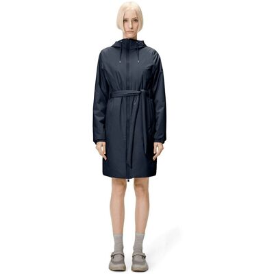RAINS Cortavientos LOHJA LONG INSULATED CURVE JACKET. Color RAINS Cortavientos LOHJA LONG INSULATED CURVE JACKET. Color
