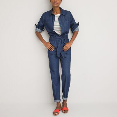 La Redoute Mono pantalón vaquero. Talla 38. Color La Redoute Mono pantalón vaquero. Talla 38. Color