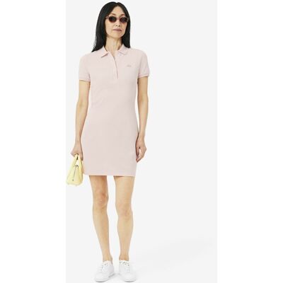 Lacoste Vestido recto, corto, de manga corta. Color Lacoste Vestido recto, corto, de manga corta. Color