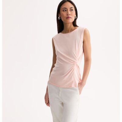 ANNE WEYBURN Camiseta sin mangas de cuello redondo. Color ANNE WEYBURN Camiseta sin mangas de cuello redondo. Color